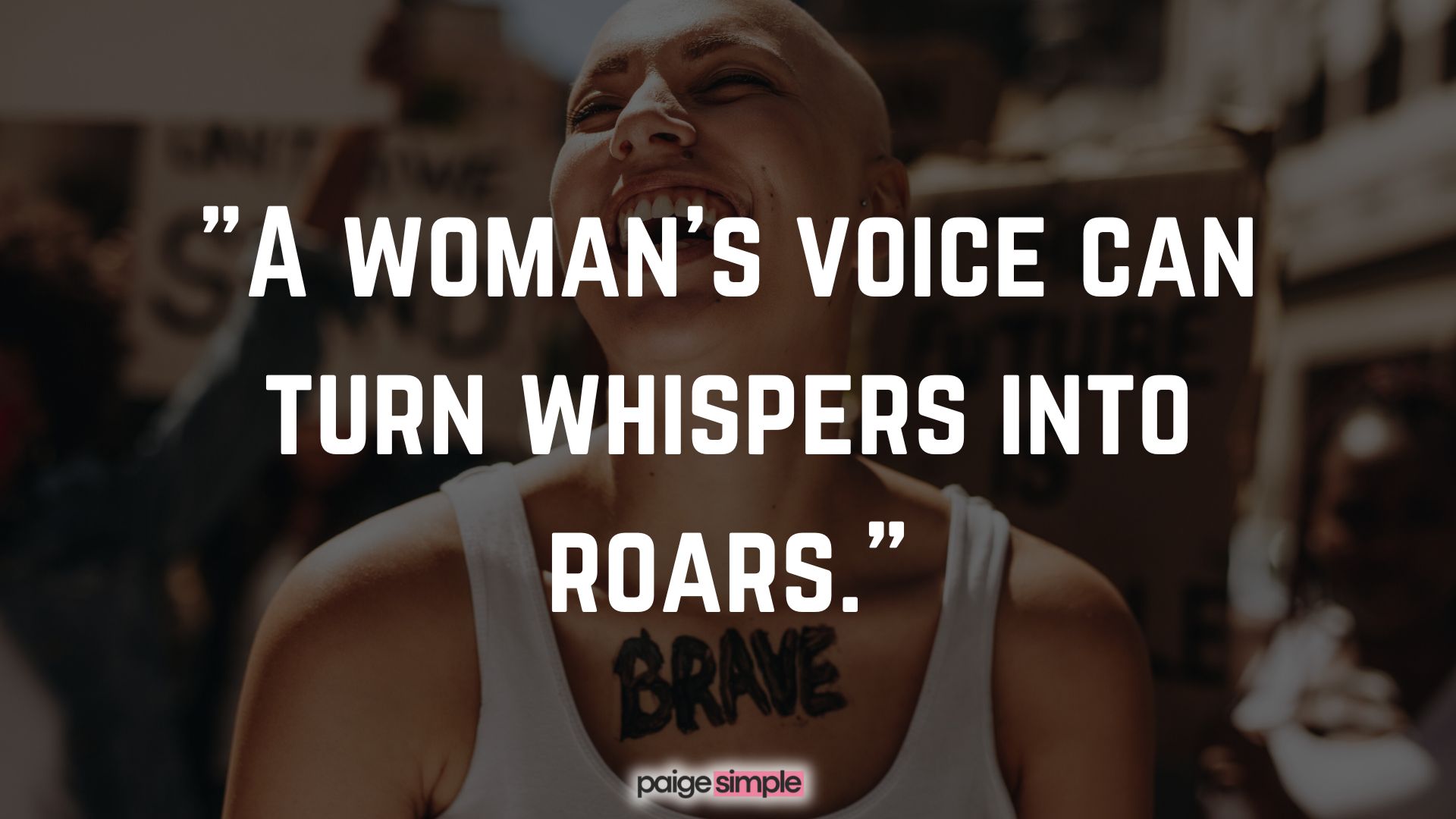 Amplifying Women's Voices Quotes 