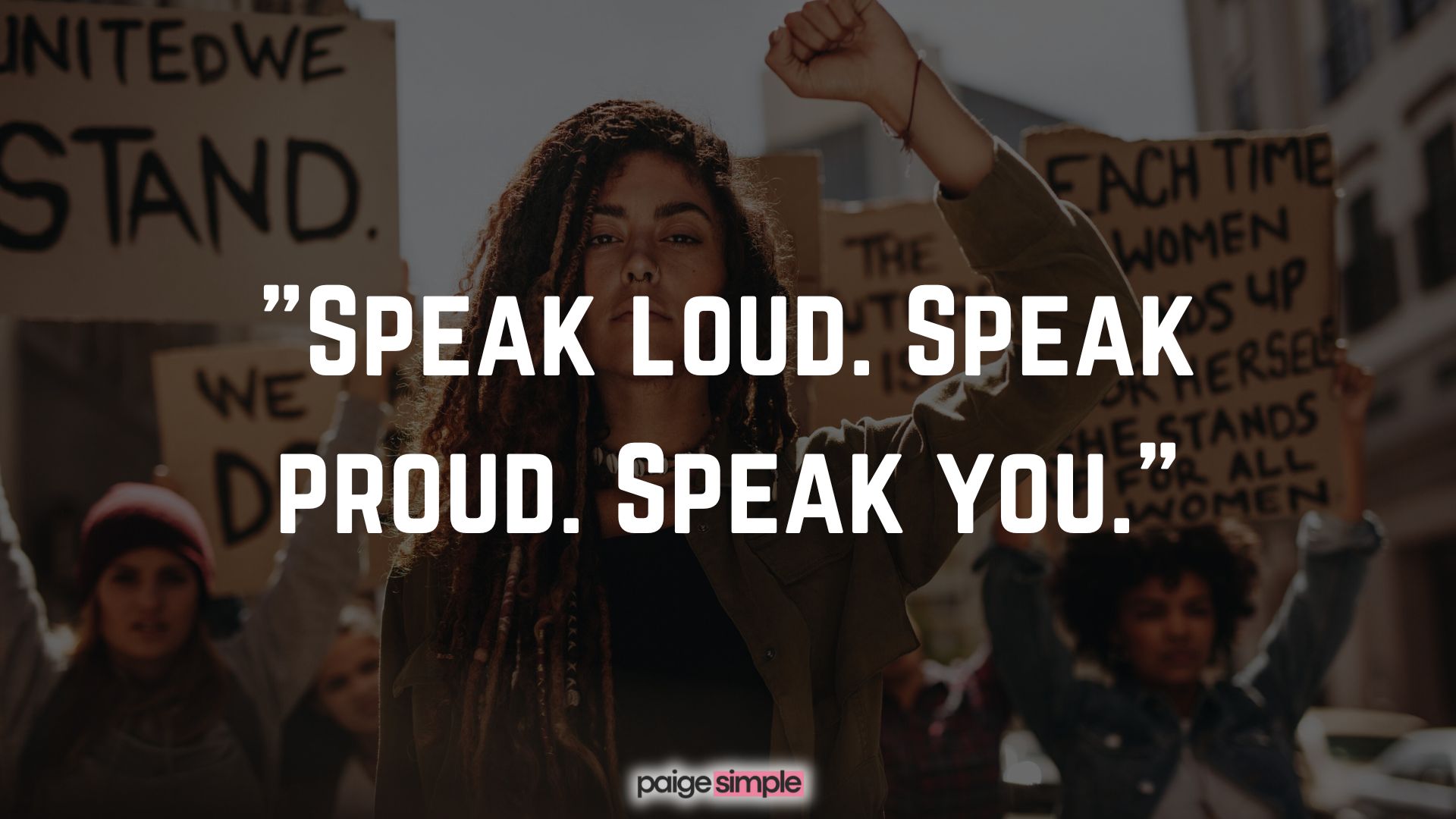 Amplifying Women's Voices Quotes 