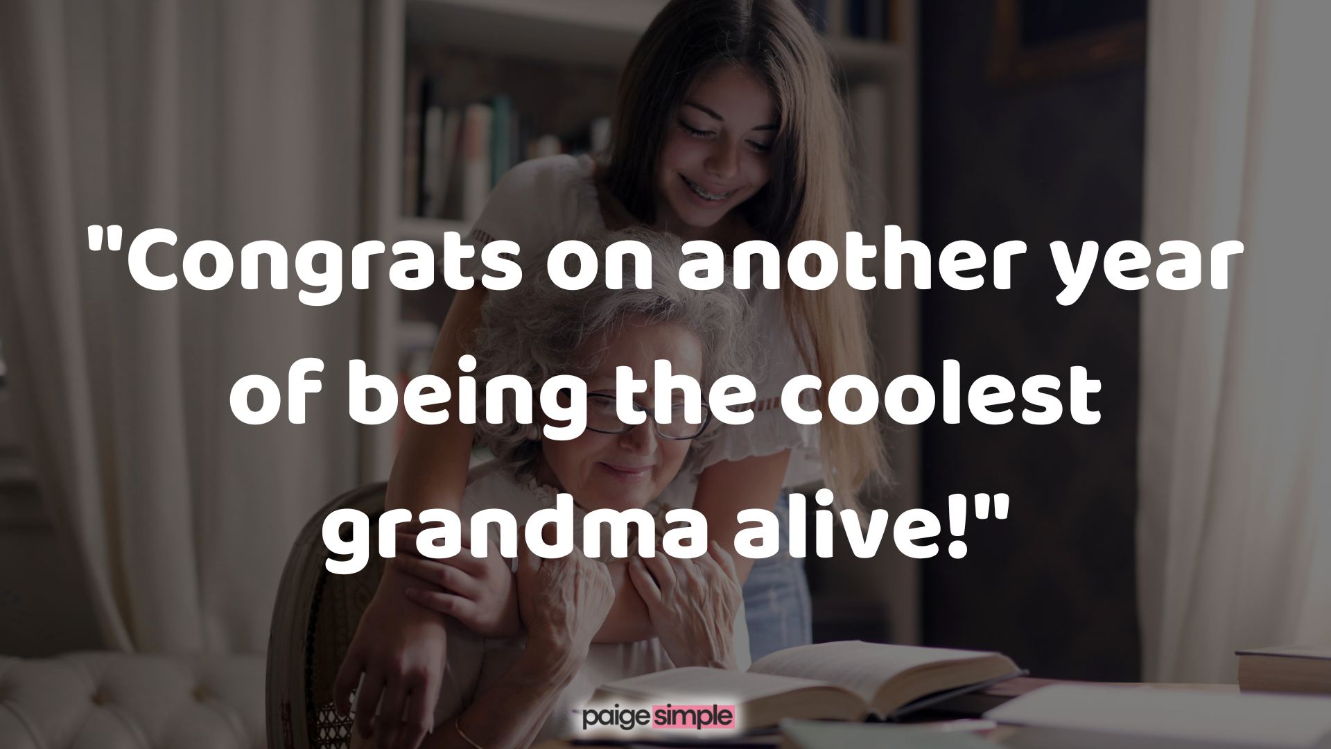 Funny birthday messages for Grandma 