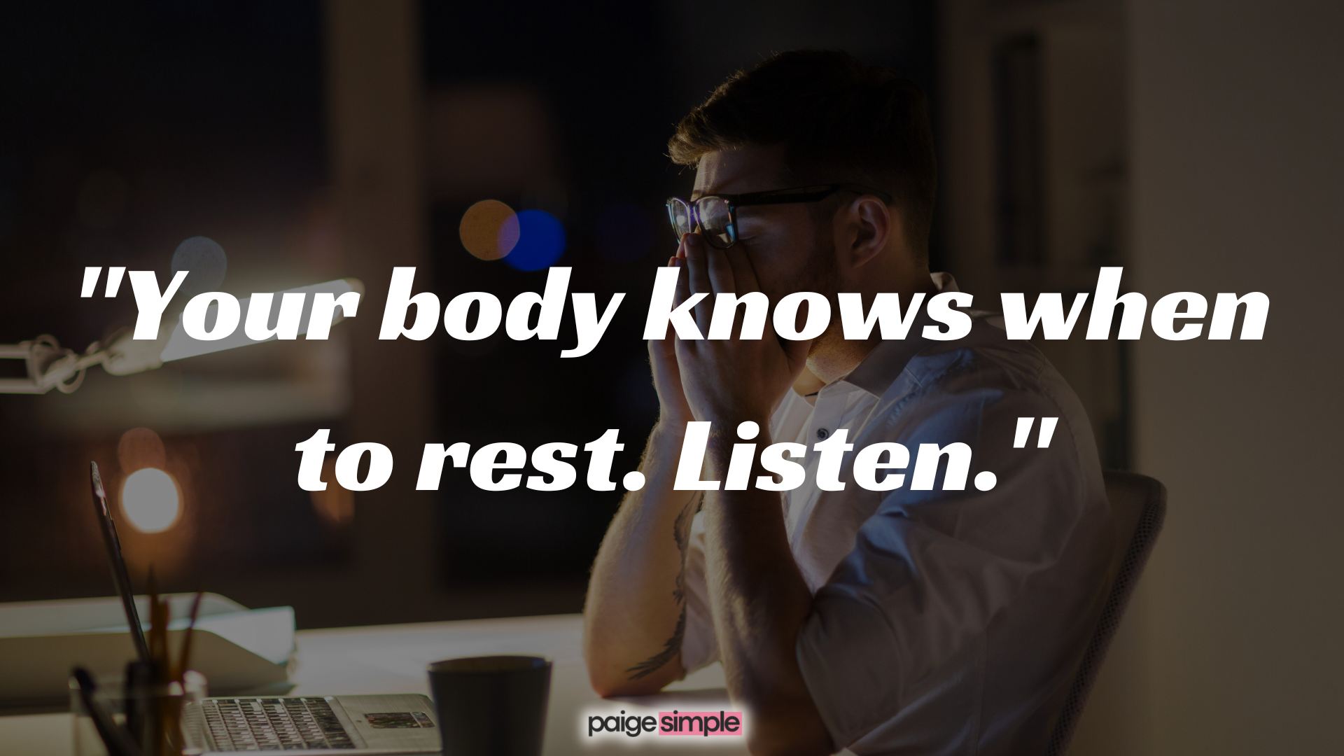 Inspirational quotes on finding rest