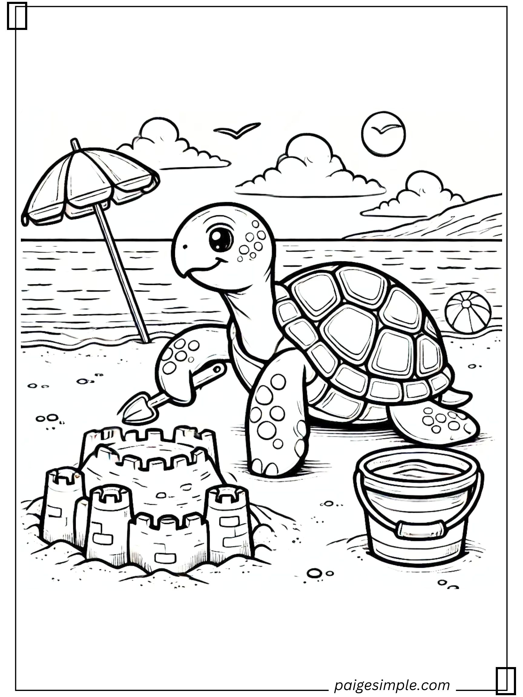 Turtle Coloring Page 29