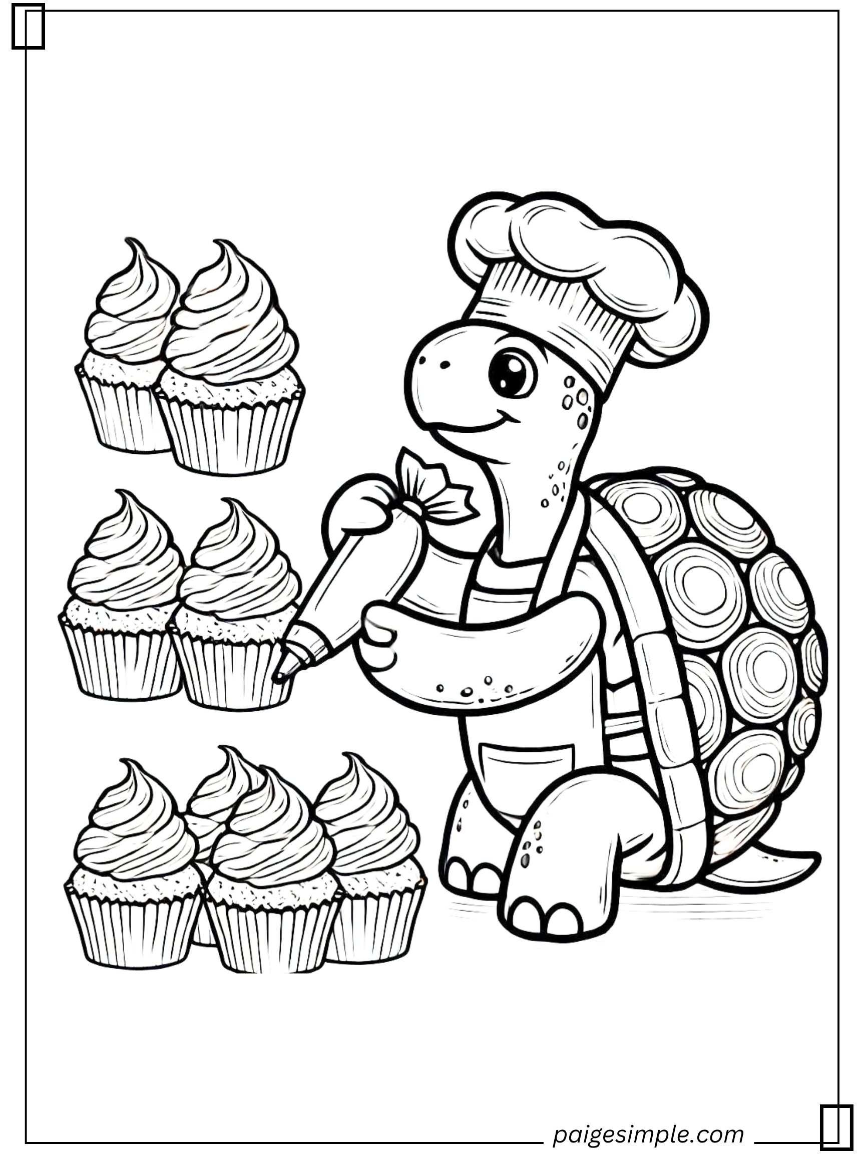 Turtle Coloring Page 33