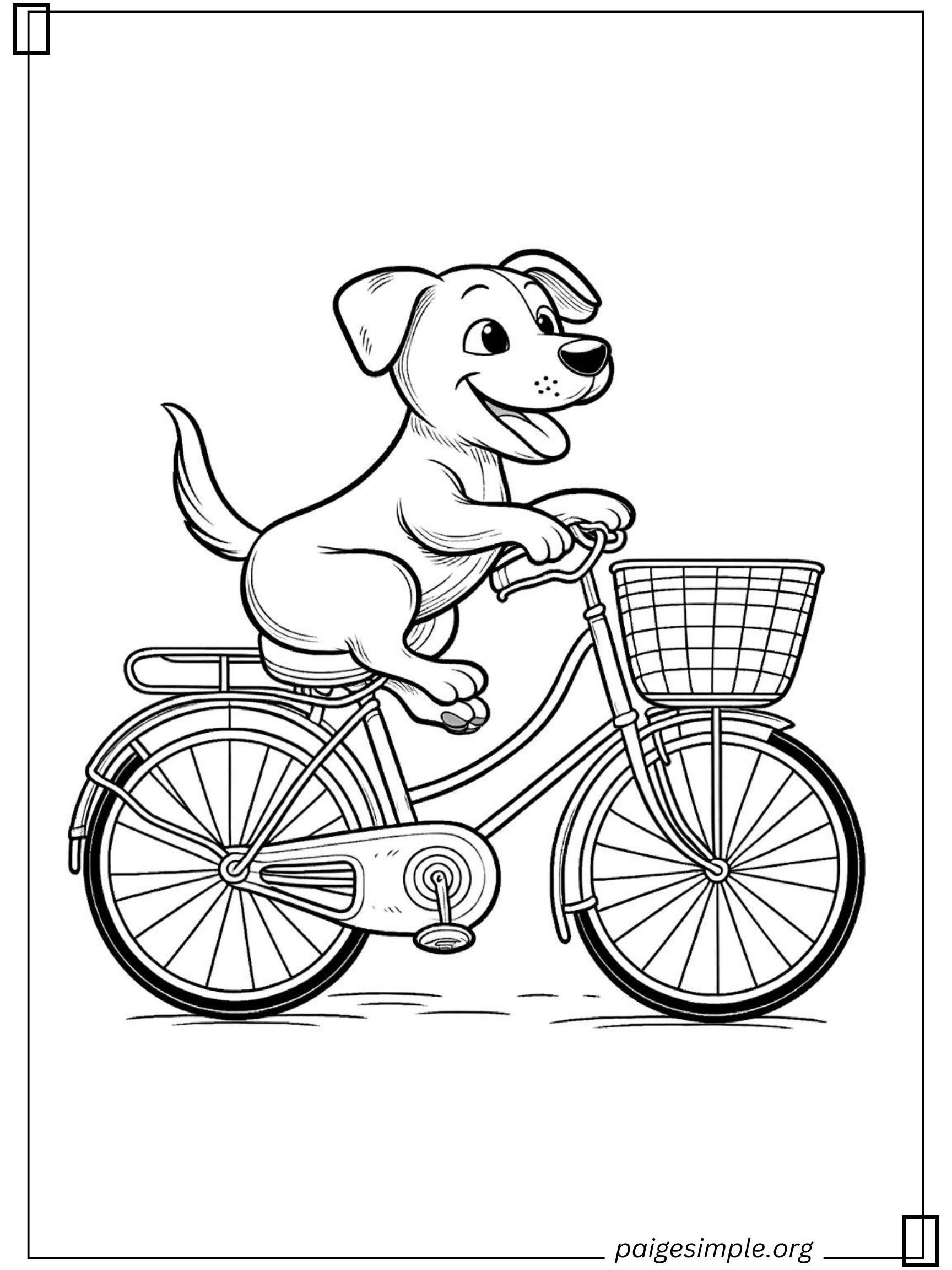 Dog Coloring Page 13