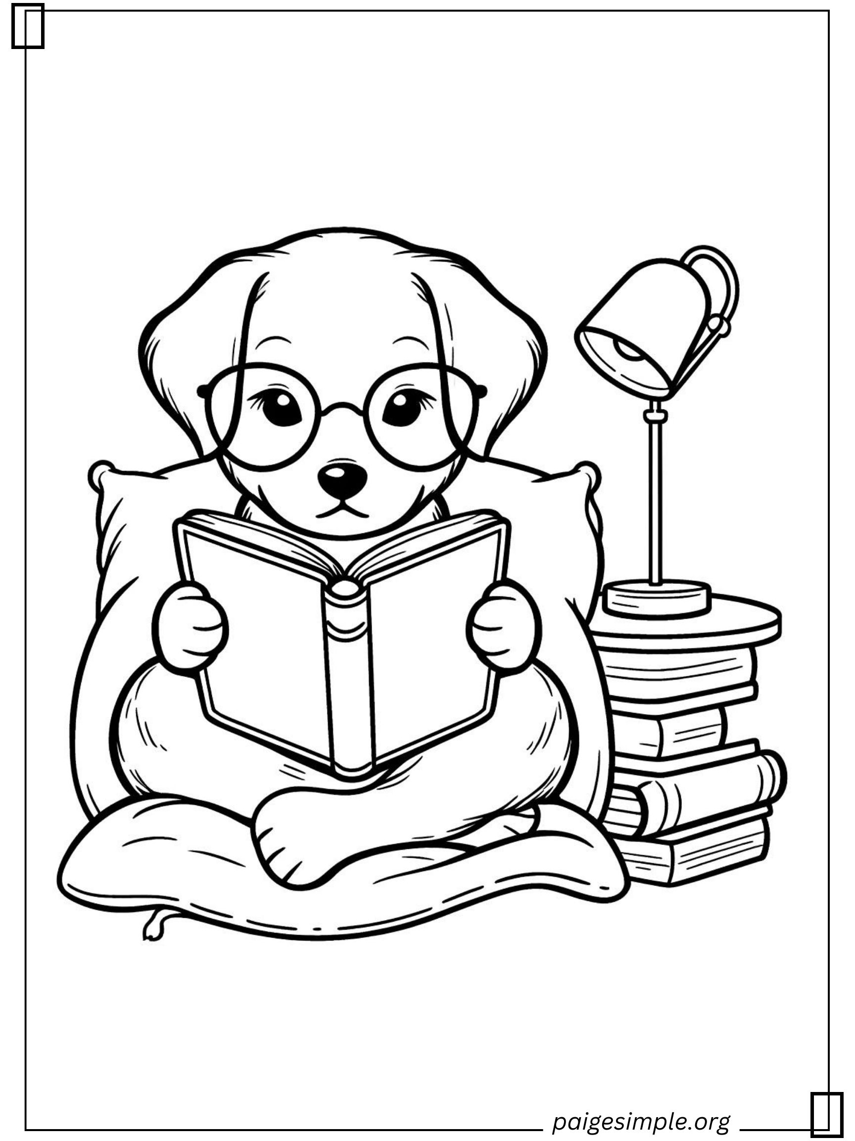 Dog Coloring Page 15