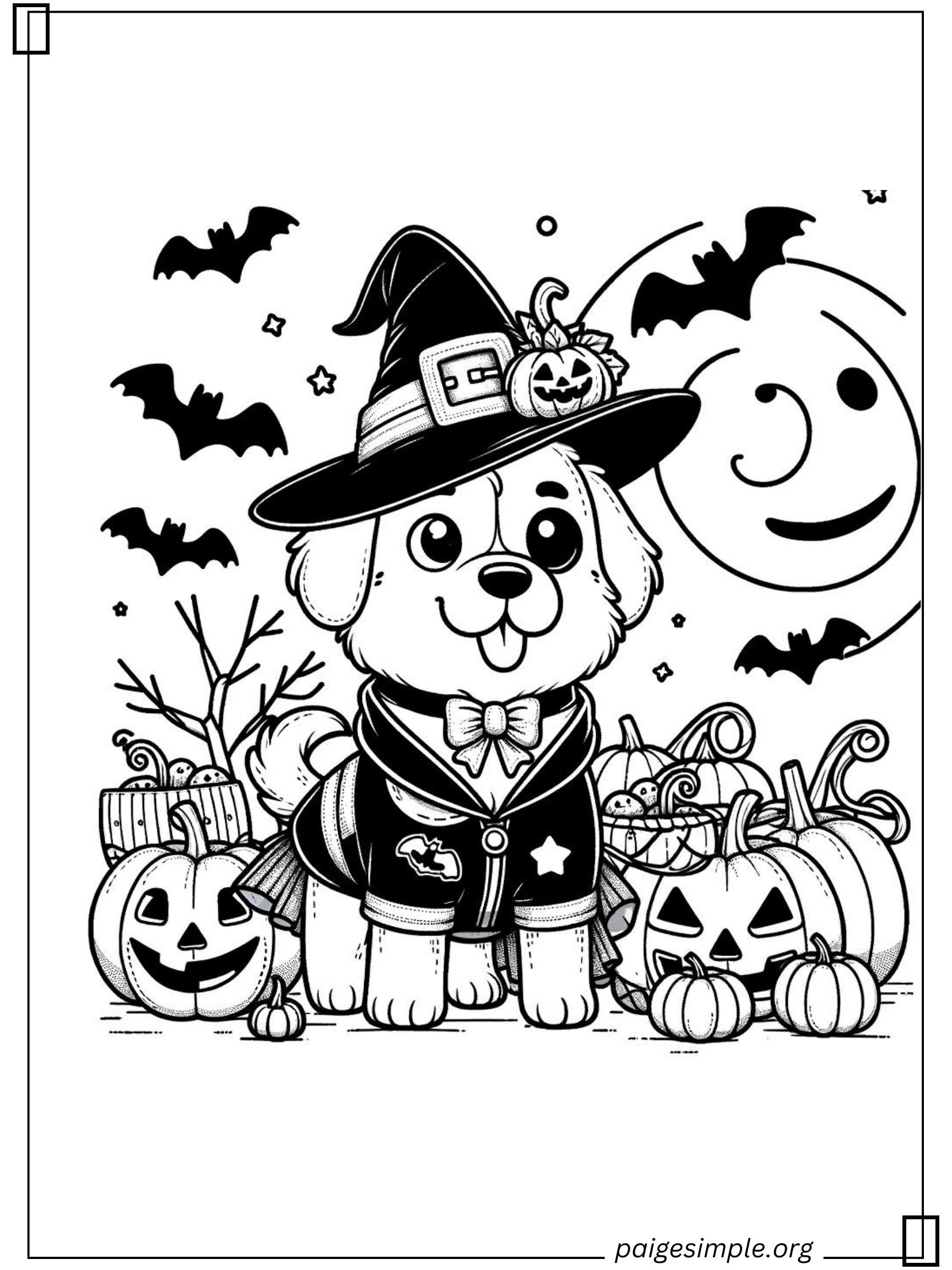 Dog Coloring Page 35