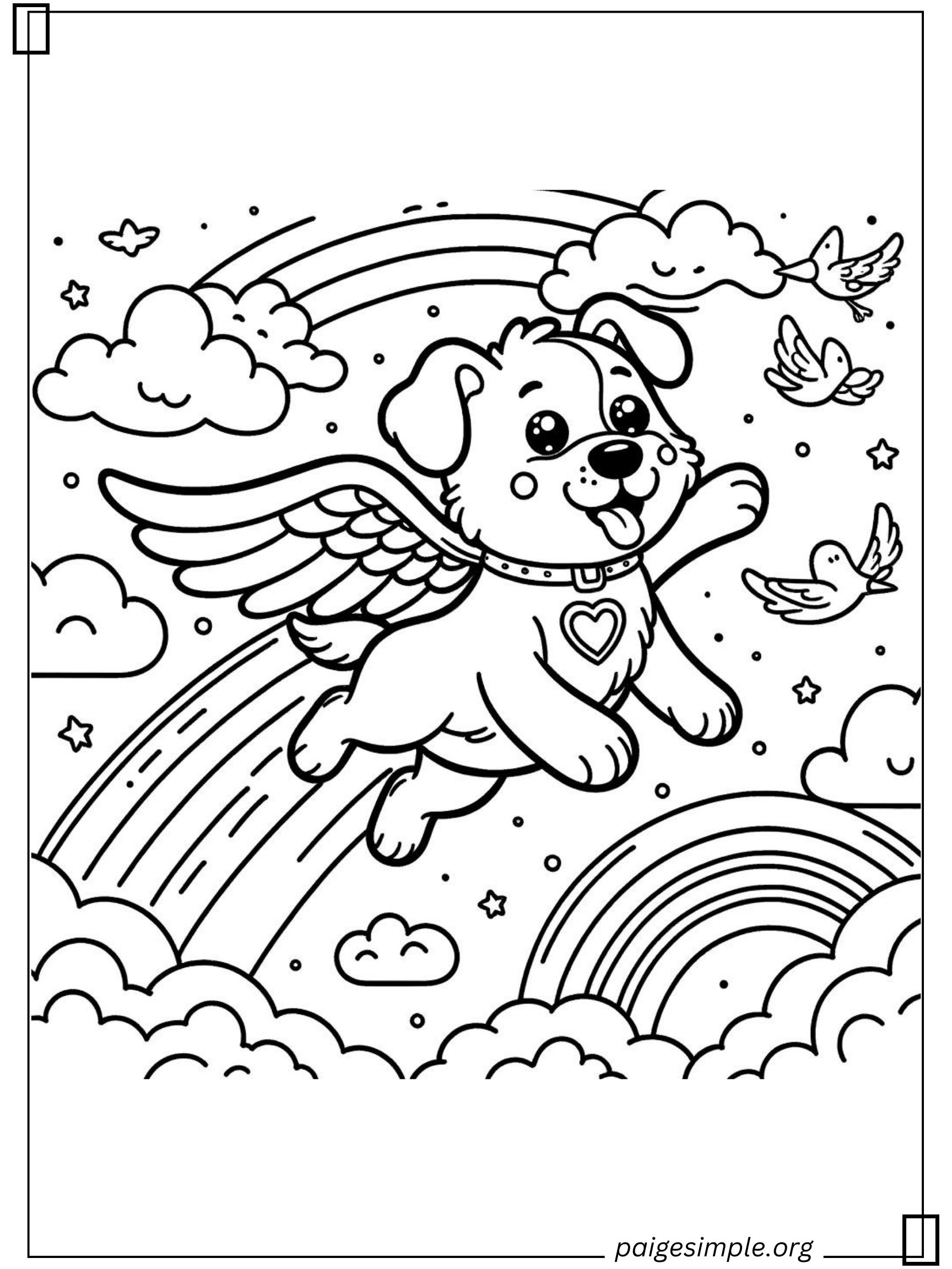 Dog Coloring Page 36