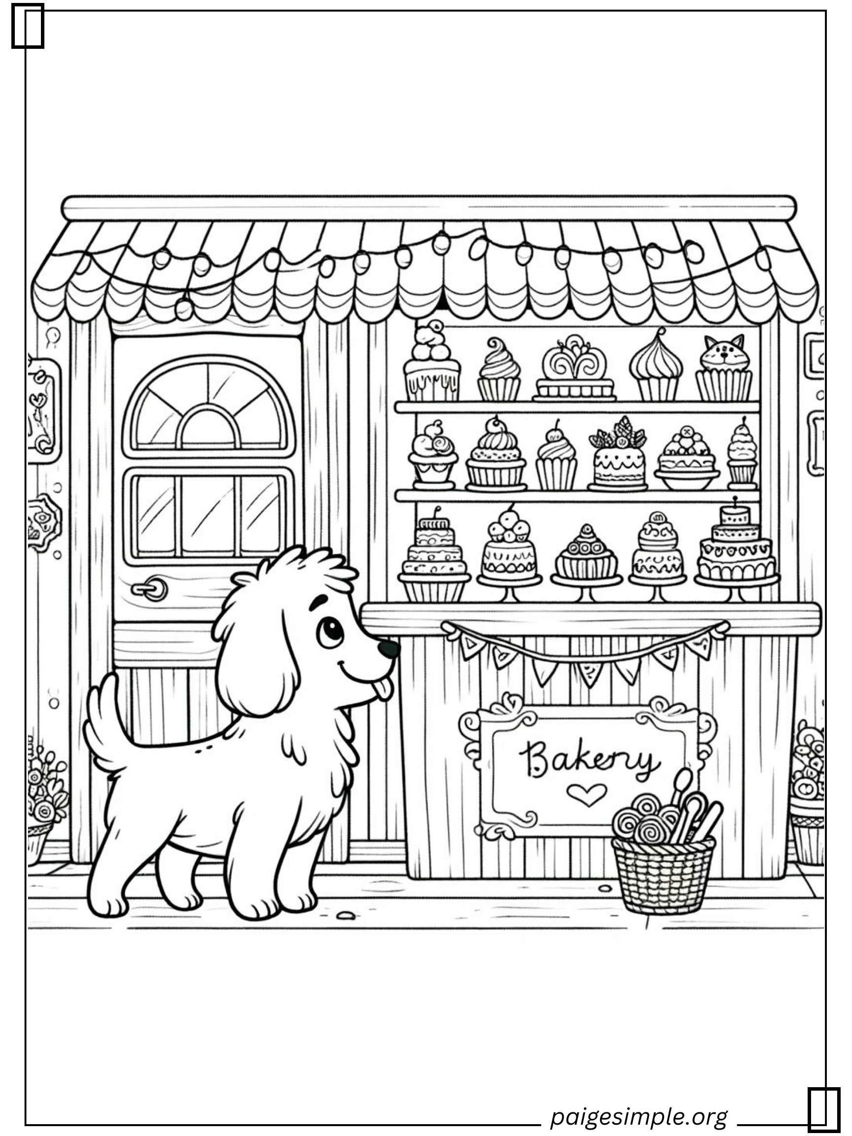 Dog Coloring Page 37