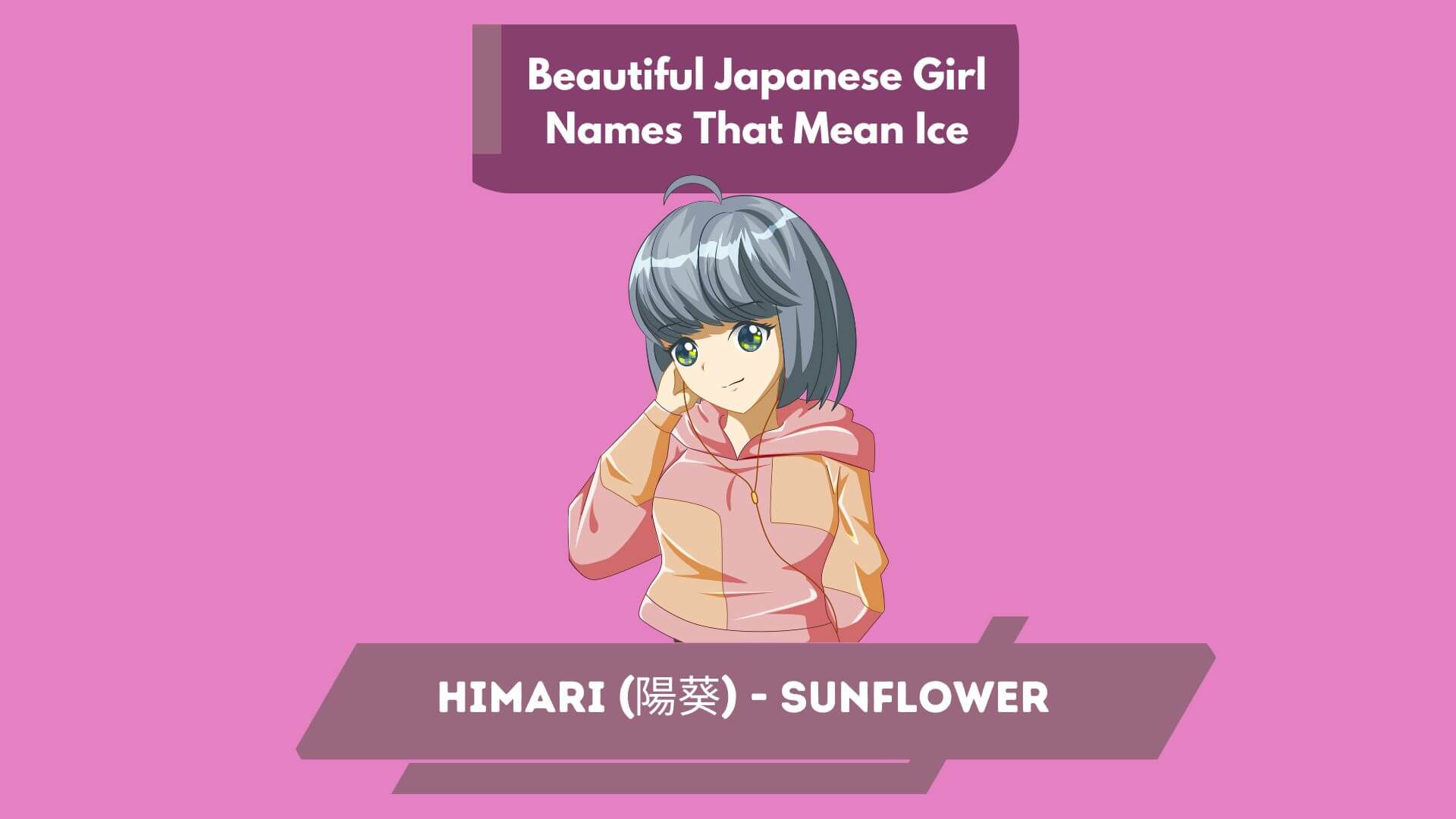 Beautiful Japanese Girl Names That Mean Ice