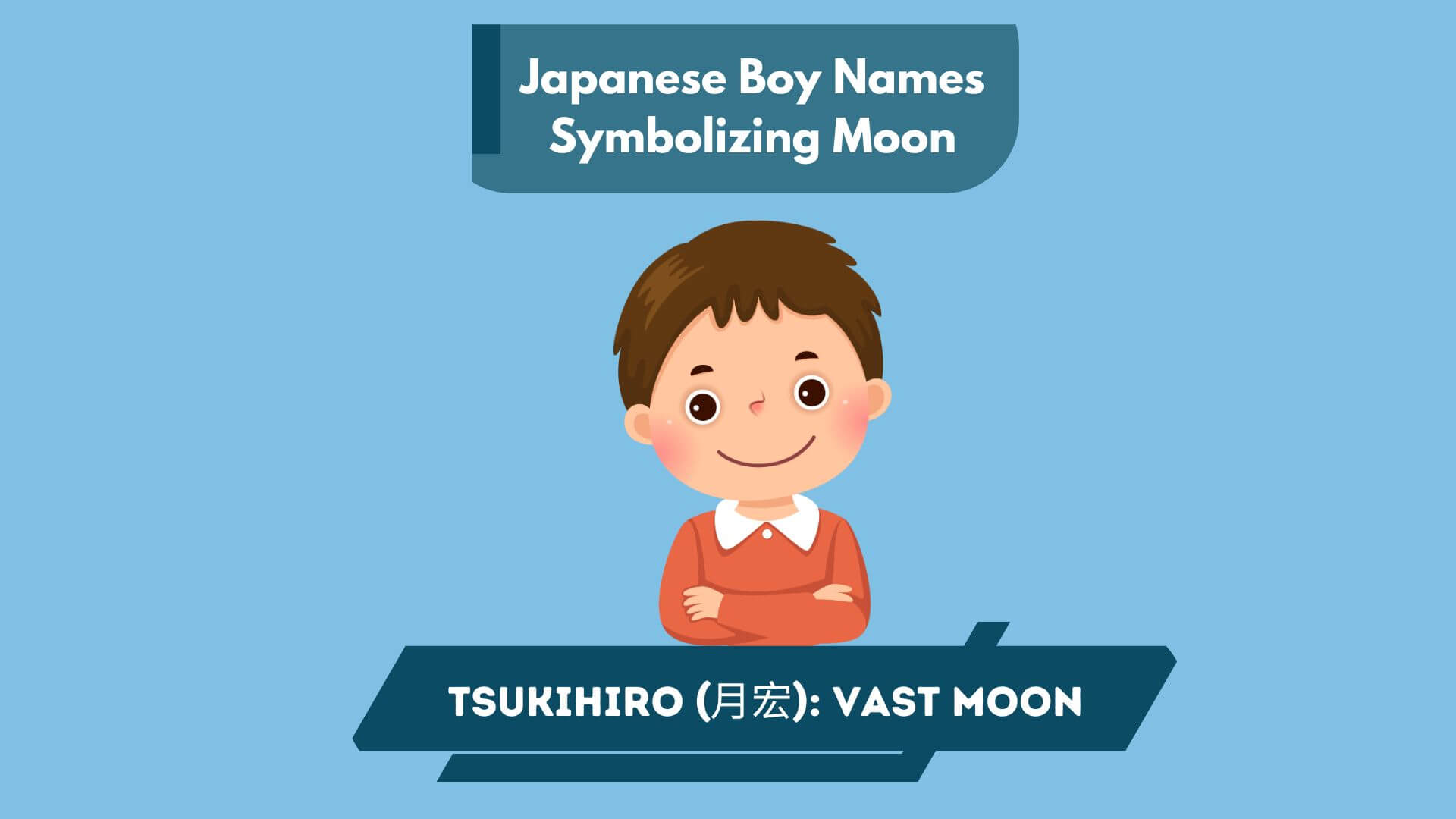 Japanese Boy Names Symbolizing Moon 