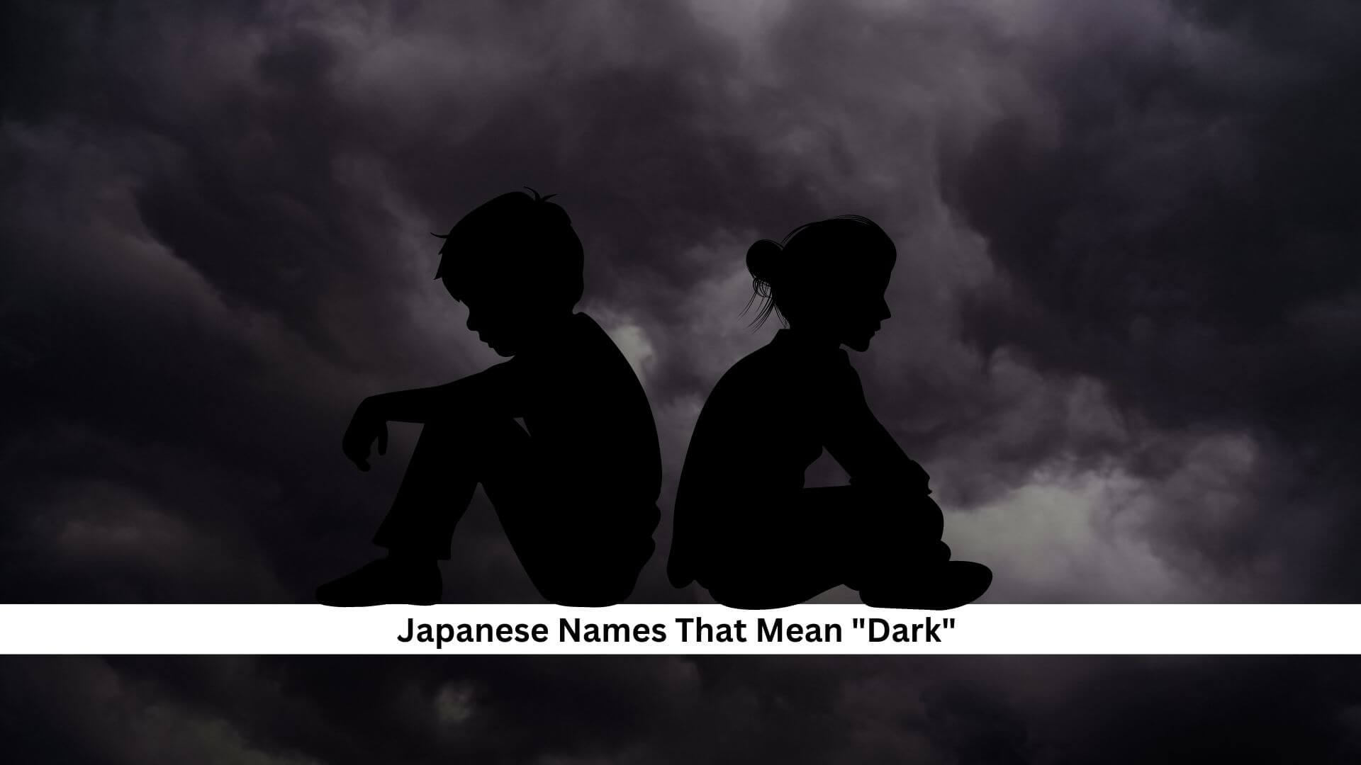 130+ Japanese Names That Mean “Dark” And Their Hidden Meanings