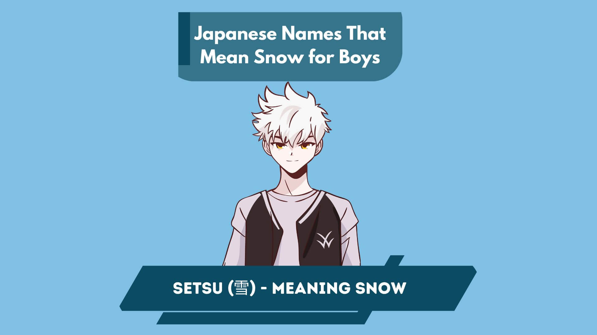 Japanese Names That Mean Snow for Boys