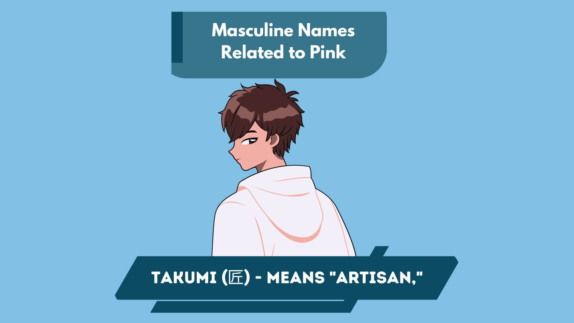 Masculine Names Related to Pink