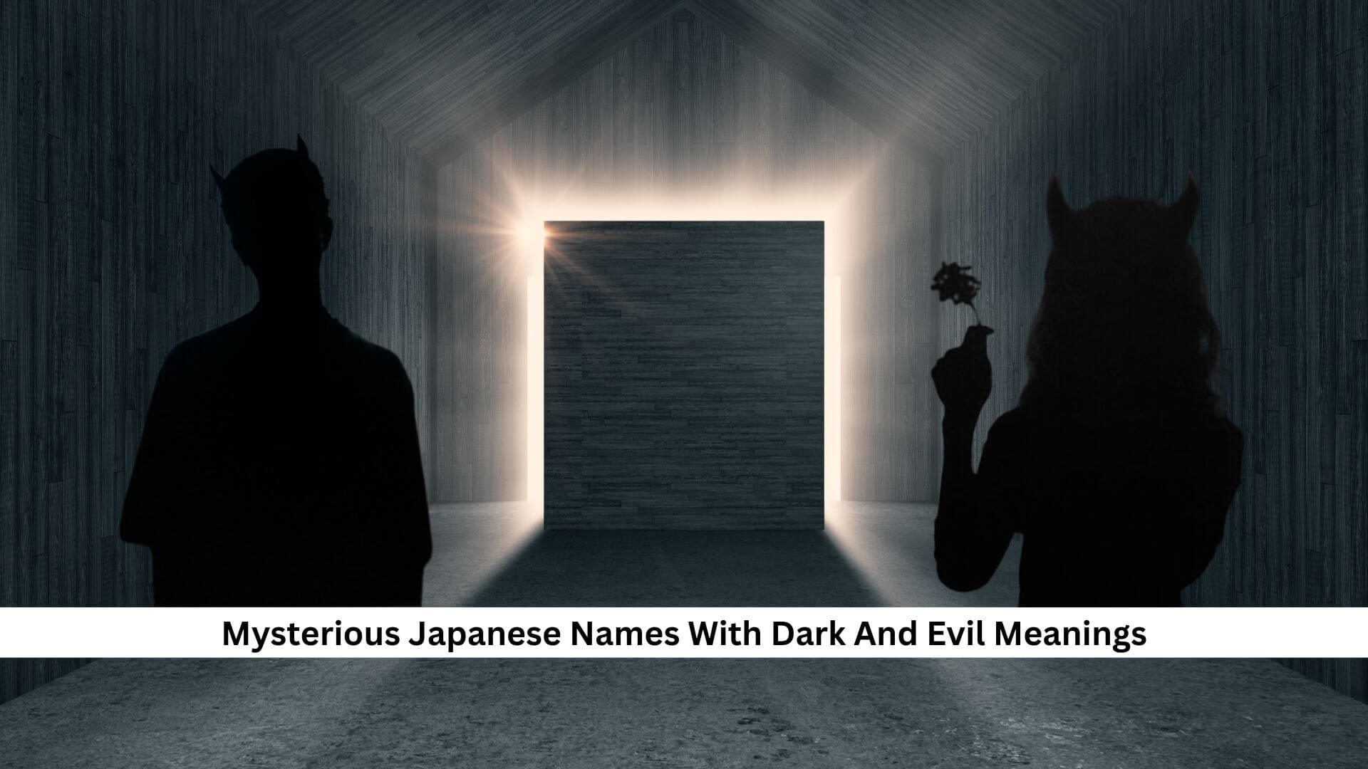 165+ Mysterious Japanese Names With Dark And Evil Meanings