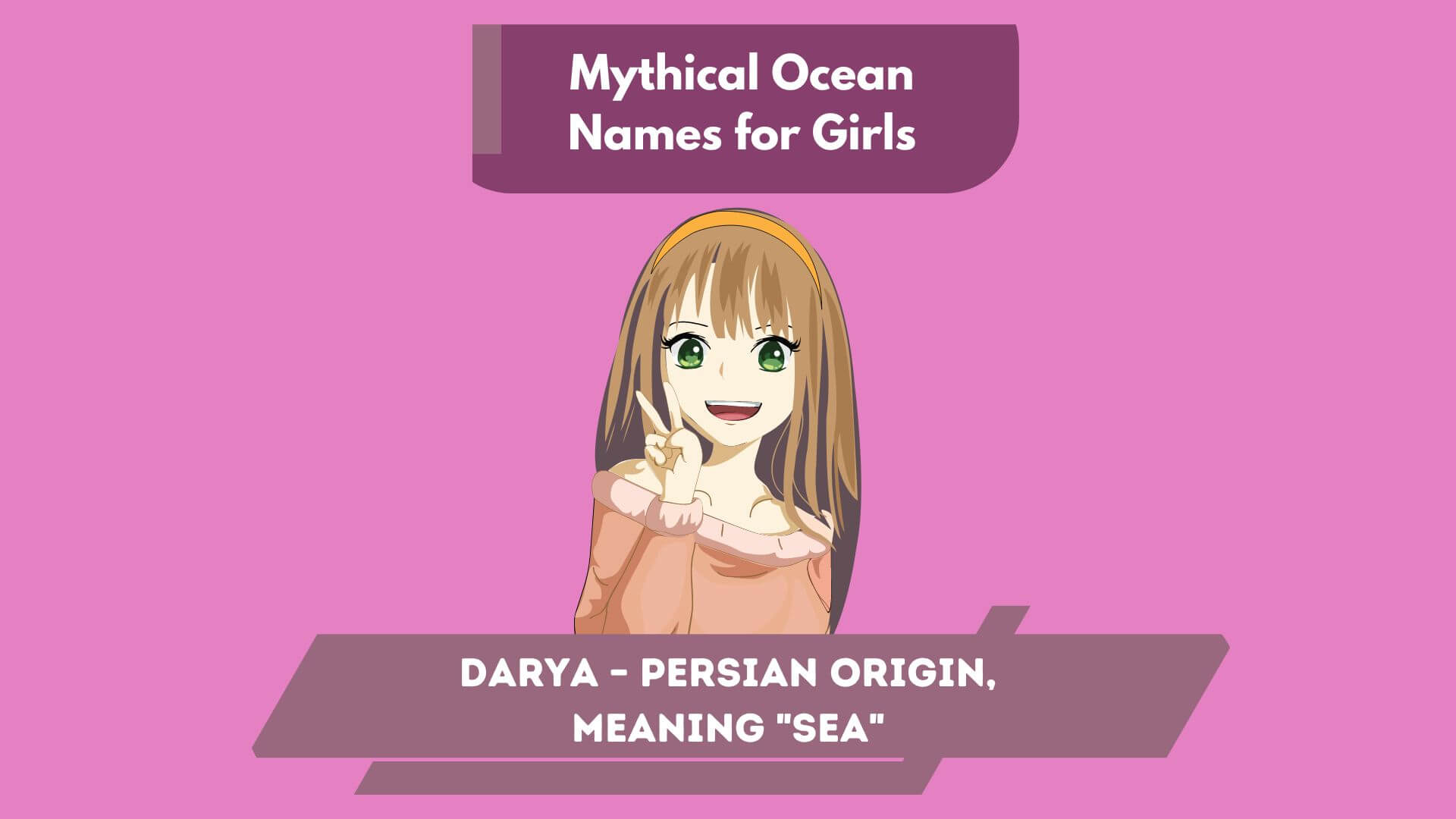 Mythical Ocean Names for Girls