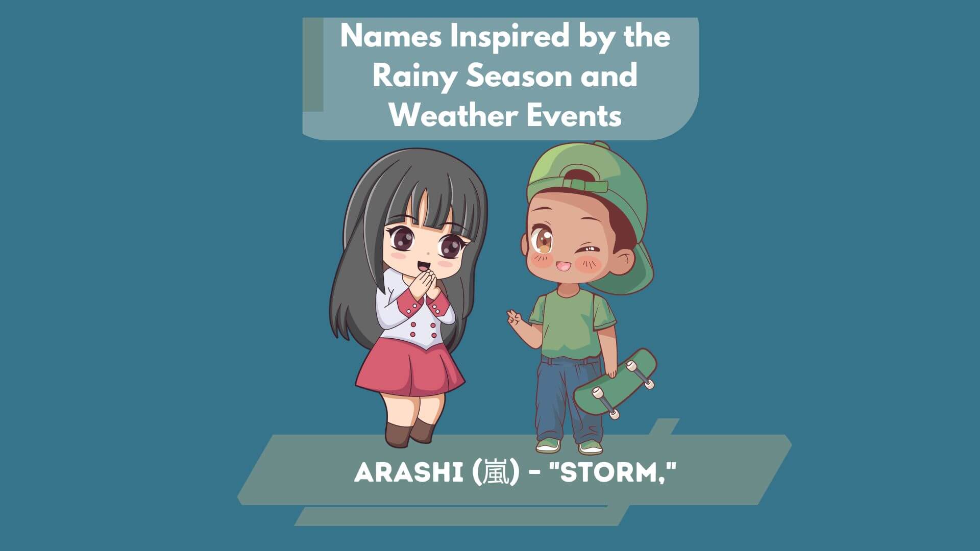 Names Inspired by the Rainy Season and Weather Events