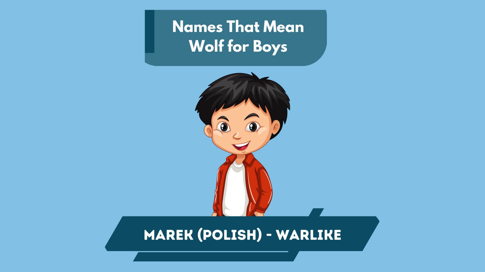 Names That Mean Wolf for Boys 