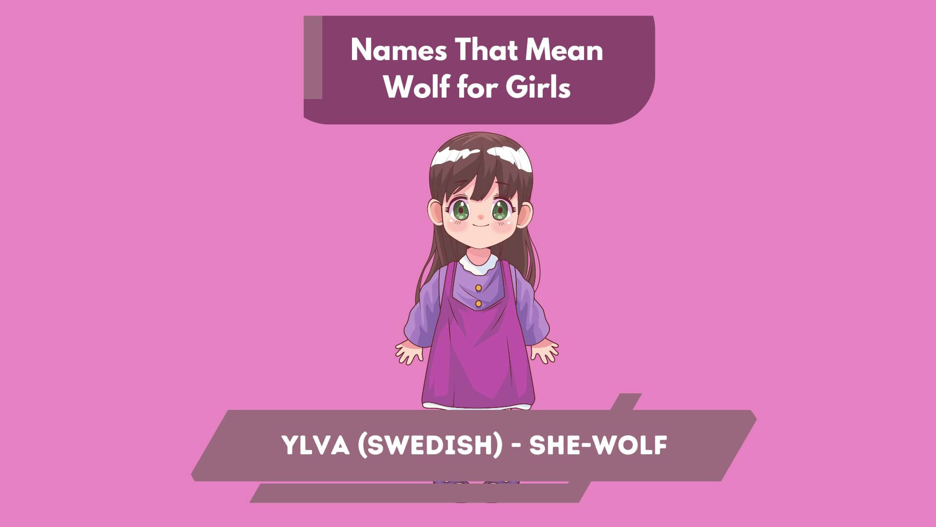 Names That Mean Wolf for Girls