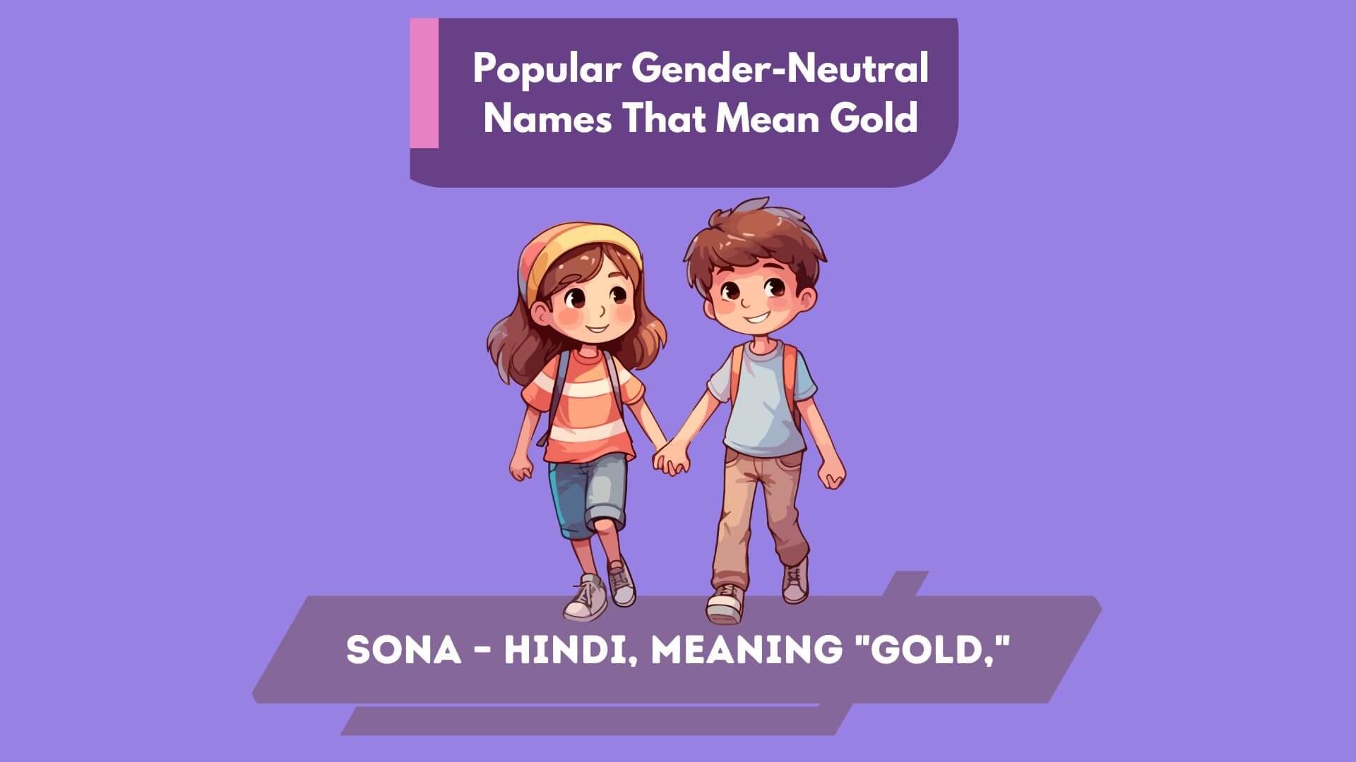 Popular Gender-Neutral Names That Mean Gold