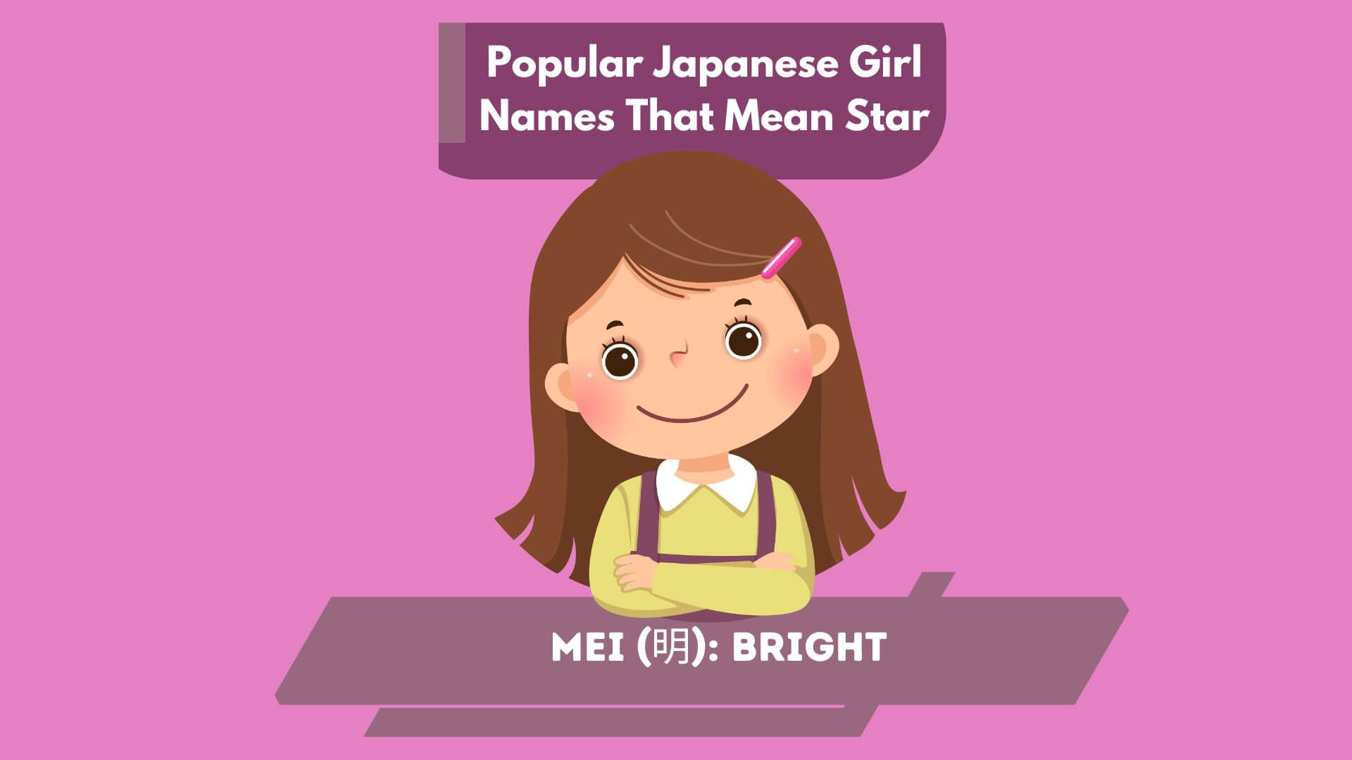 Popular Japanese Girl Names That Mean Star