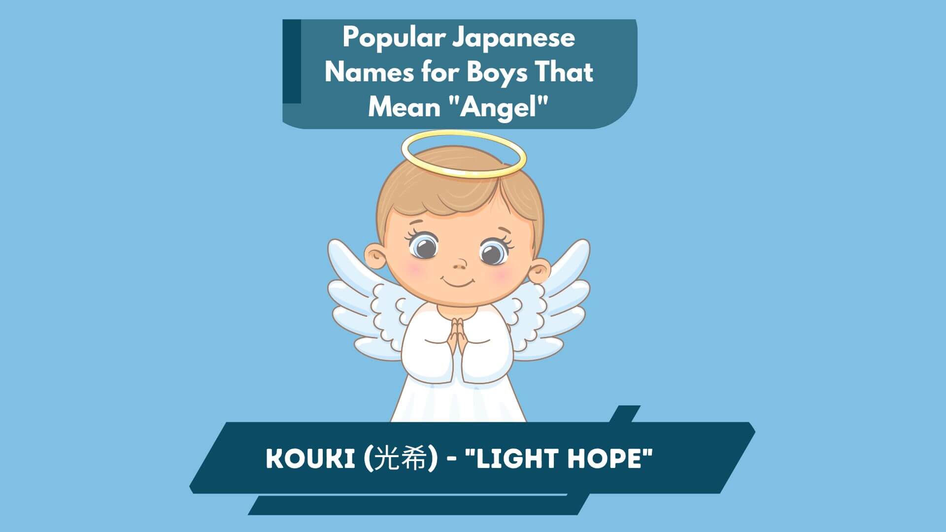 Popular Japanese Names for Boys That Mean Angel