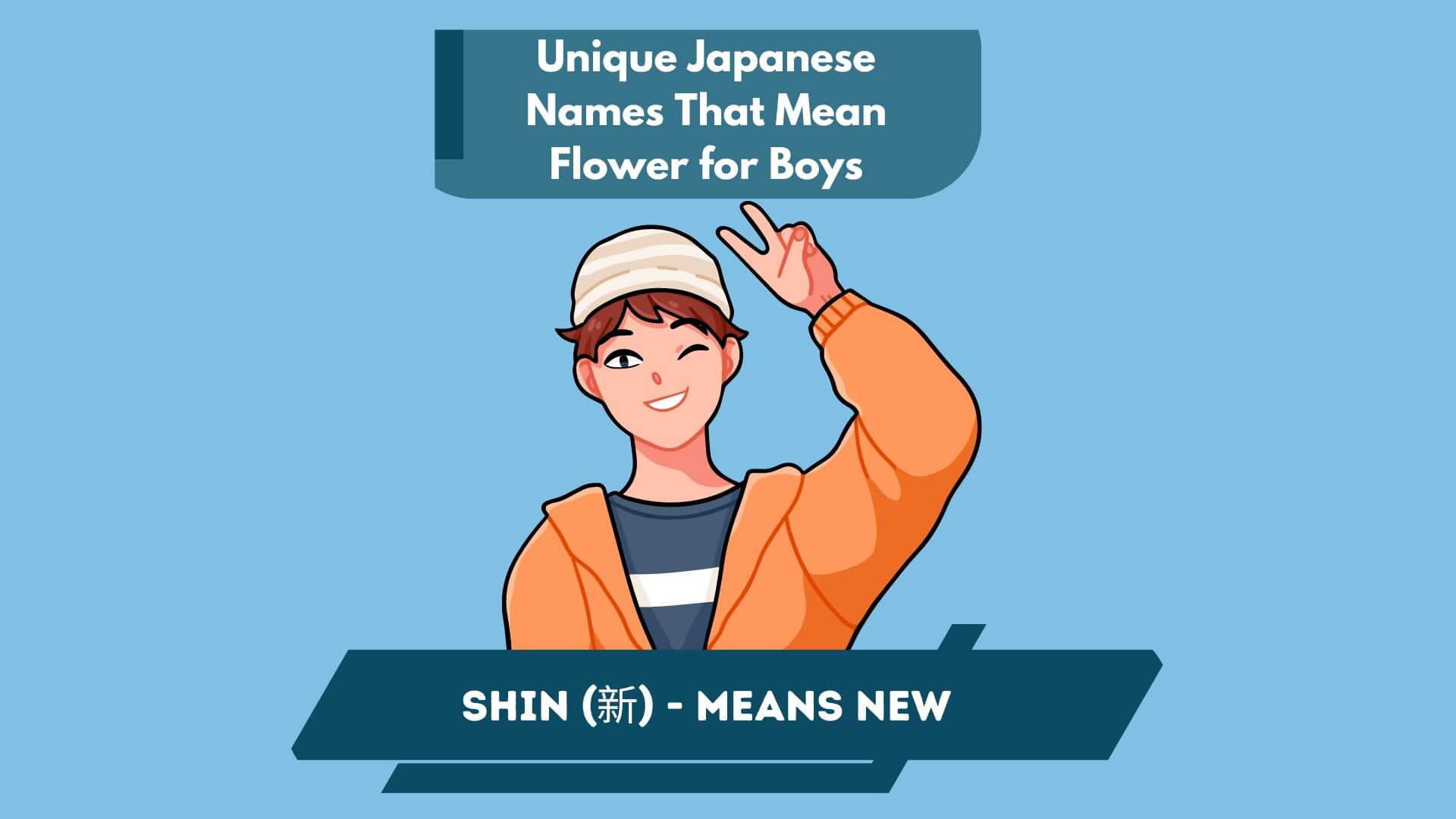 Unique Japanese Names That Mean Flower for Boys