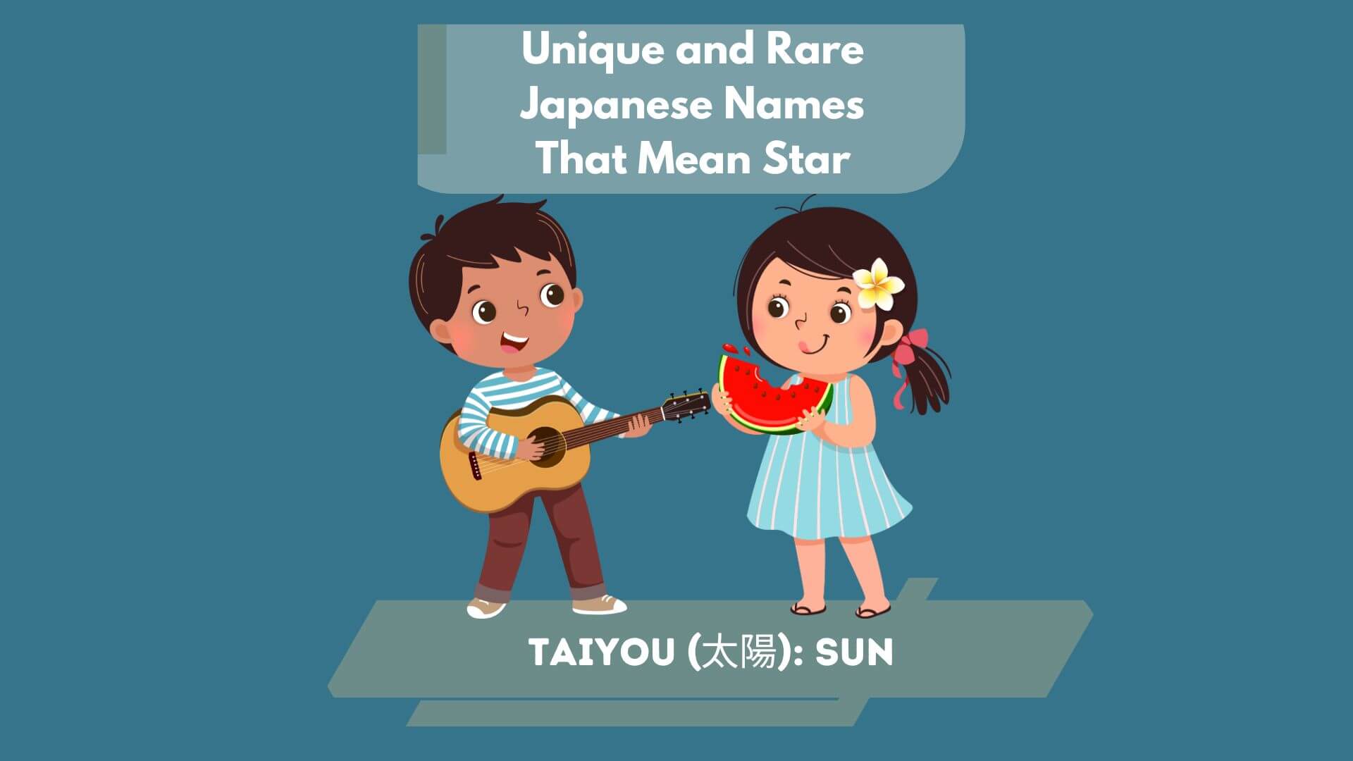 Unique and Rare Japanese Names That Mean Star