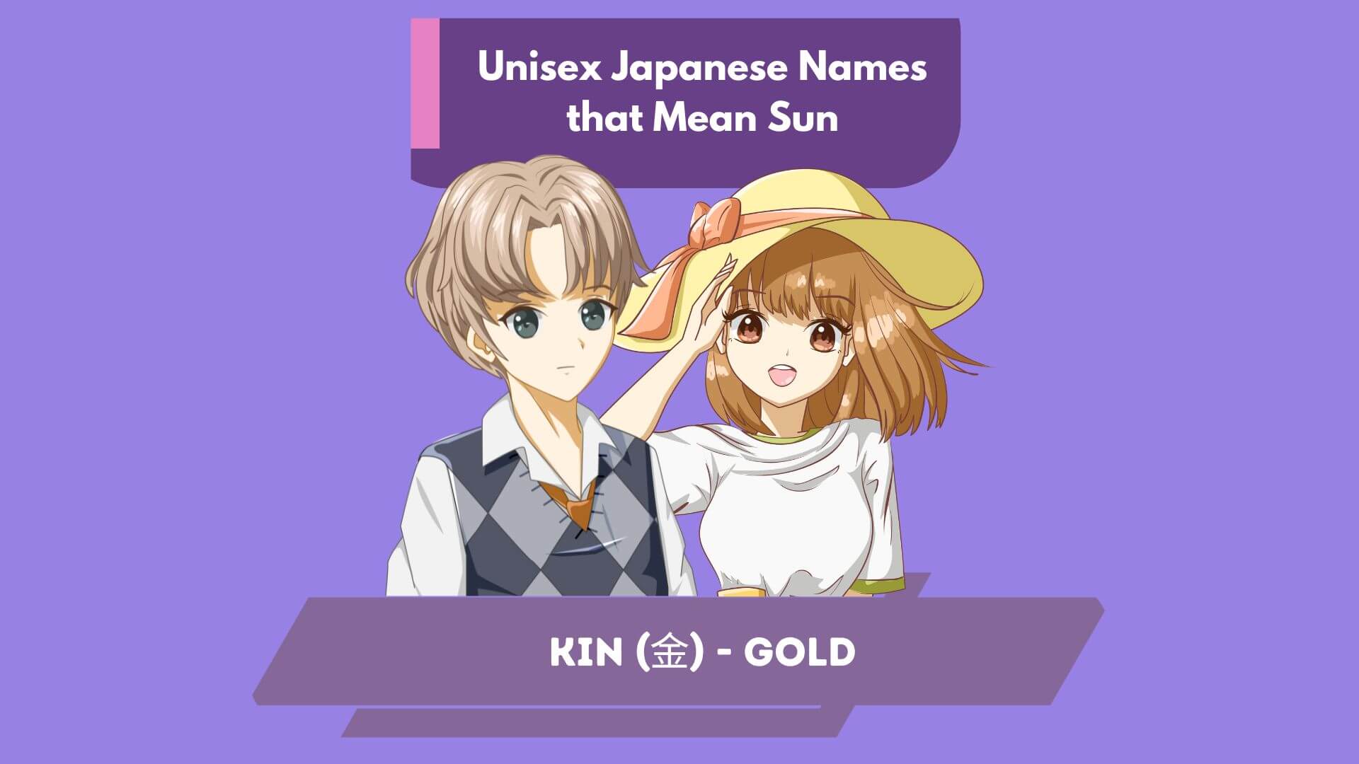 Unisex Japanese Names that Mean Sun