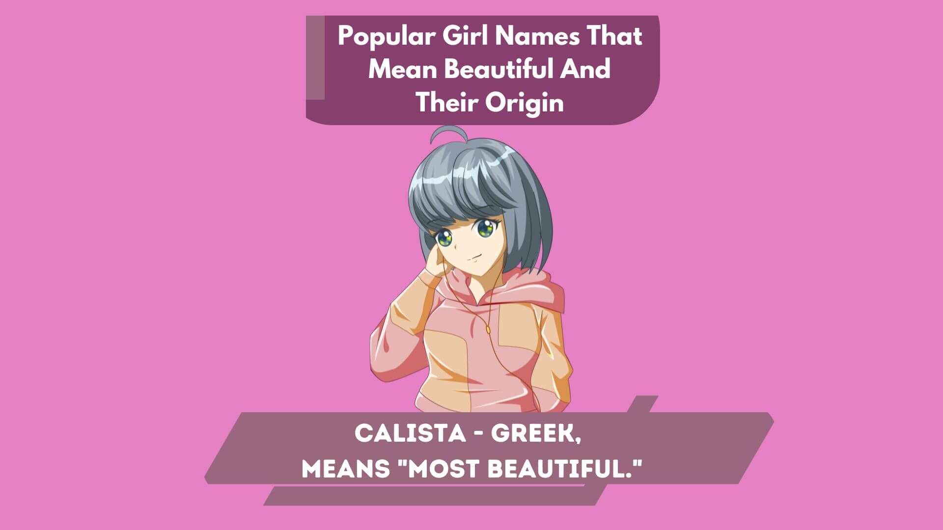 Popular Girl Names That Mean Beautiful And Their Origin 