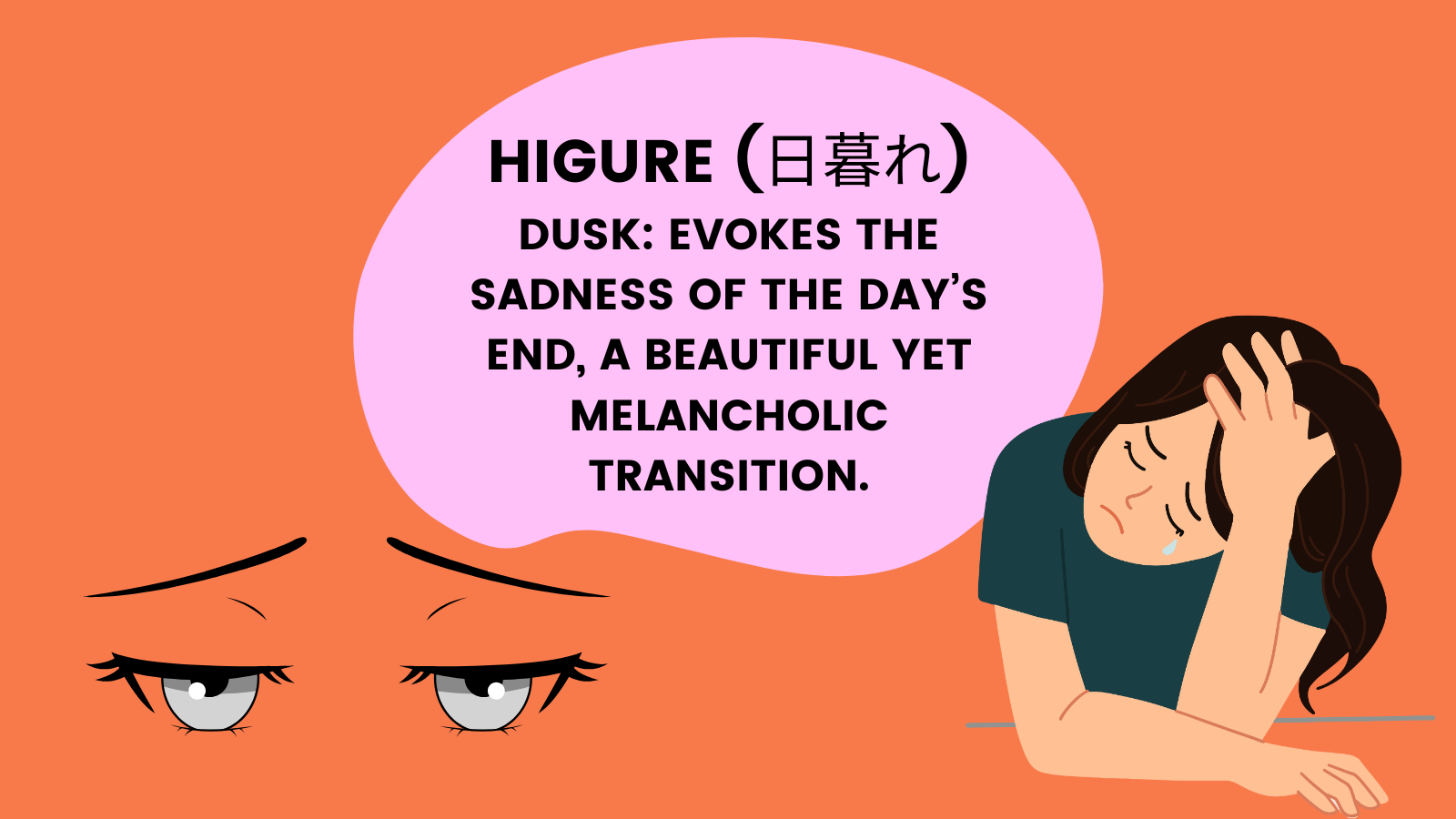 Japanese Girl Names That Mean Sadness