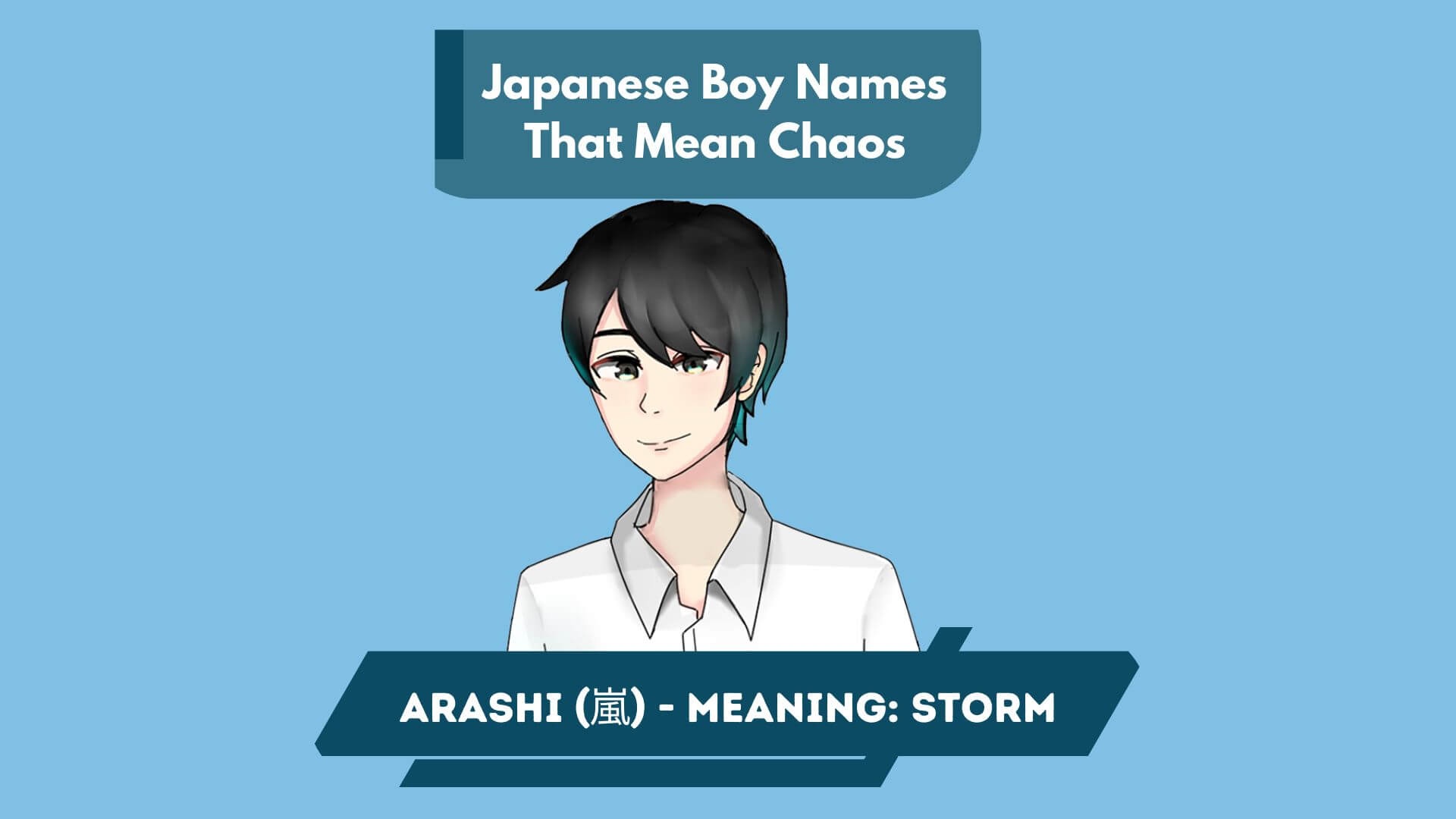 Japanese Boy Names That Mean Chaos