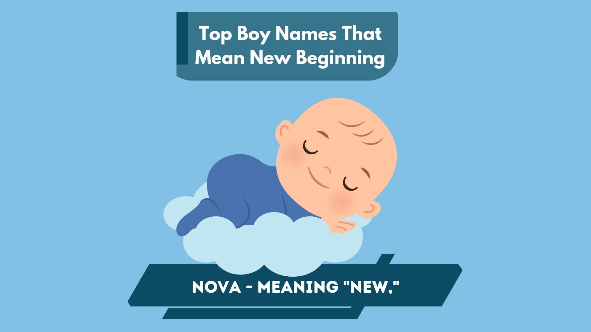 Top Boy Names That Mean New Beginning