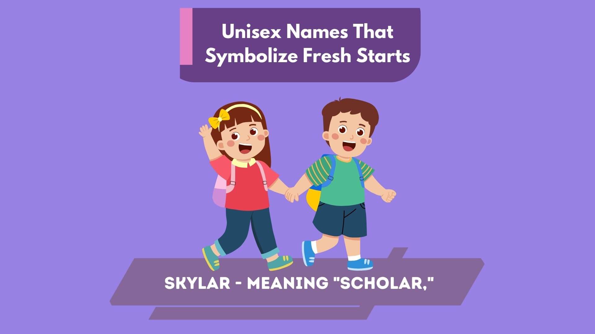 Unisex Names That Symbolize Fresh Starts